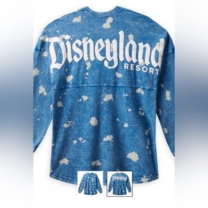 NWT Disneyland Spirit Jersey for Adults – Denim Bleach SIZE MEDIUM